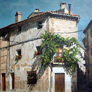 Casa con parra Día